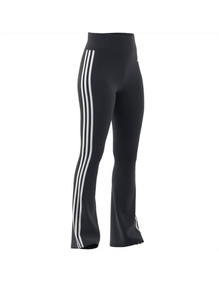 Leggings neri a zampa 3 striscie adidas  - Vendita Moda sportiva Leggings neri a zampa 3 striscie adidas  - Vendita Moda sportiva