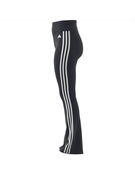 Leggings neri a zampa 3 striscie adidas  - Vendita Moda sportiva Leggings neri a zampa 3 striscie adidas  - Vendita Moda sportiva