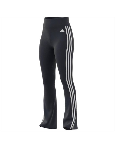 Leggings neri a zampa 3 striscie adidas  - Vendita Moda sportiva Leggings neri a zampa 3 striscie adidas  - Vendita Moda sportiva