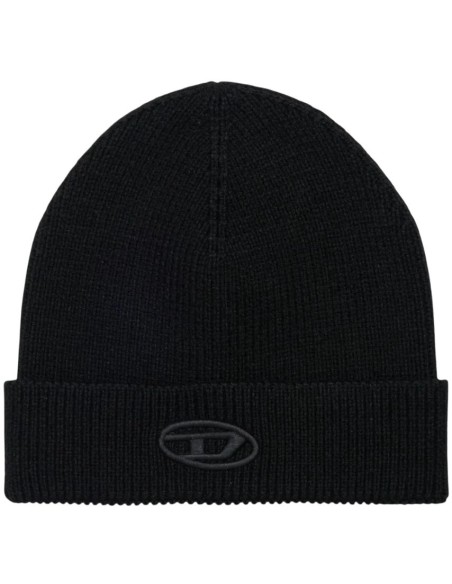 Cuffia Diesel in lana nera – Taglia III – Unisex invernale  - Vendita 