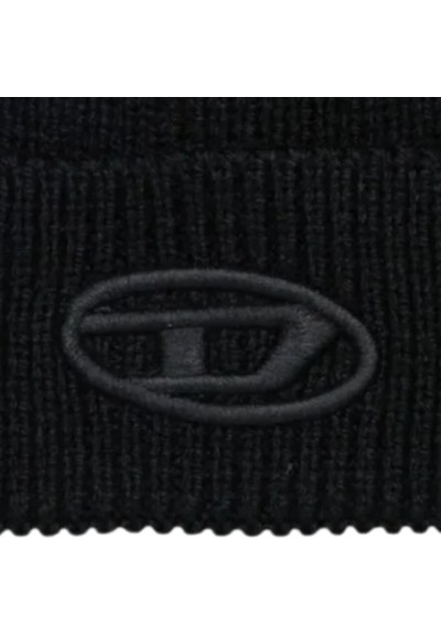 Cuffia Diesel in lana nera – Taglia III – Unisex invernale  - Vendita 
