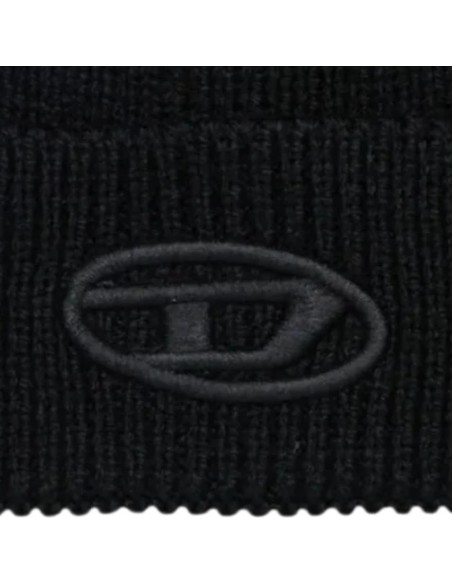 Cuffia Diesel in lana nera – Taglia III – Unisex invernale  - Vendita 