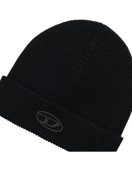 Cuffia Diesel in lana nera – Taglia III – Unisex invernale  - Vendita 