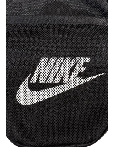 Borsa a tracolla Nike nera con logo bianco – modello sportivo unisex   2