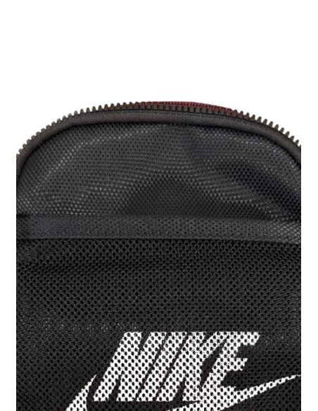 Borsa a tracolla Nike nera con logo bianco – modello sportivo unisex  