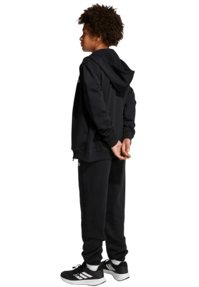 Tuta Unisex Ragazzi Nera con Zip in Cotone – Stile Sportivo  - Vendita