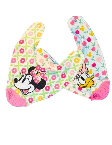 Set 2 Bavaglini Disney Minnie E Daisy – Pratici, Colorati e Imperdibil