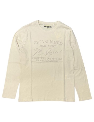 Maglietta Uomo con Stampa Vintage “Mr. Rebel” – Look Casual  - Vendita