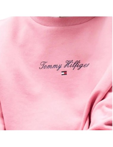 Felpa rosa Tommy Hilfiger per ragazza – stile leggero e versatile  - V 2
