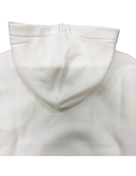 Felpa Levi’s bianca ragazza con cappuccio e tasche  - Vendita Moda spo