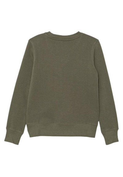 Felpa Levi’s verde oliva ragazzo girocollo – cotone felpato  - Vendita