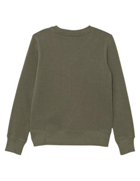 Felpa Levi’s verde oliva ragazzo girocollo – cotone felpato  - Vendita