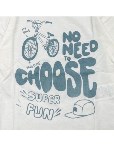 T-shirt bianca bambino in cotone jersey – manica lunga con stampa free 2