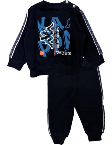 Tuta Kappa neonato Just Play Blu Scuro  - Vendita Moda sportiva