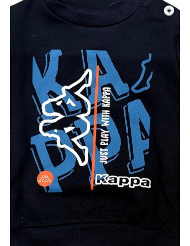 Tuta Kappa neonato Just Play Blu Scuro  - Vendita Moda sportiva 2