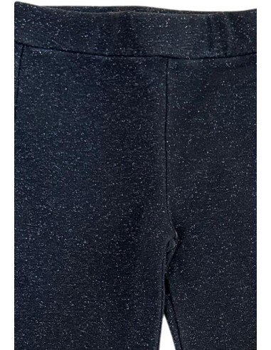 Pantaloni Neri a zampa da bambina con Glitter  - Vendita Moda sportiva 2