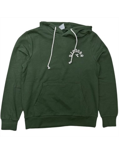 Felpa verde Diadora da Uomo con Cappuccio | Stile Epico E Comfort | Co