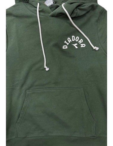 Felpa verde Diadora da Uomo con Cappuccio | Stile Epico E Comfort | Co 2