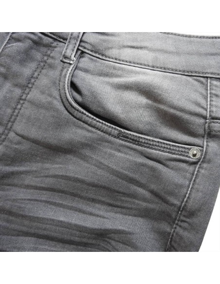 Jeans denim uomo color grigio  - Vendita Moda sportiva