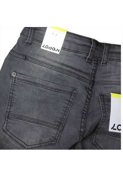 Jeans denim uomo color grigio  - Vendita Moda sportiva