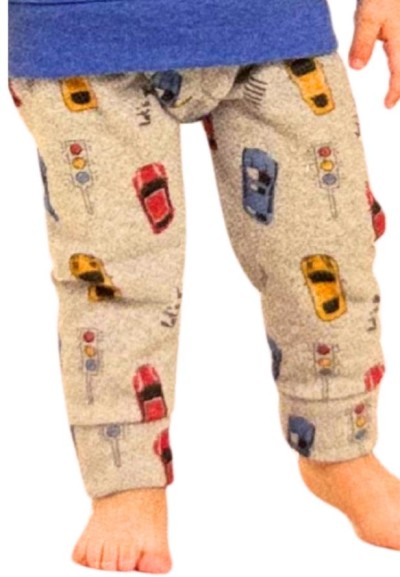 Pigiama Bimbo Car Race in Cotone Felpato – Comfort e Fantasia  - Vendi