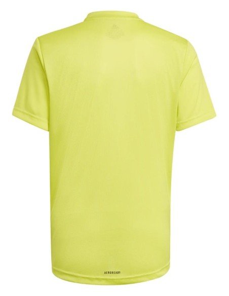 T-Shirt B BL T Adidas, Maglia junior ActivePlay giallo vivace  - Vendi
