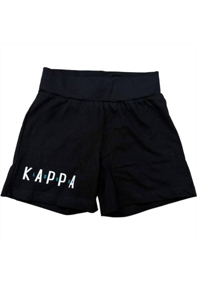 Completo a t-shirt kappa, Bambina verde.  - Vendita Moda sportiva