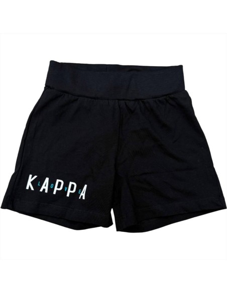 Completo a t-shirt kappa, Bambina verde.  - Vendita Moda sportiva