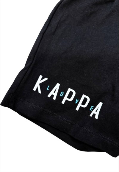 Completo a t-shirt kappa, Bambina verde.  - Vendita Moda sportiva