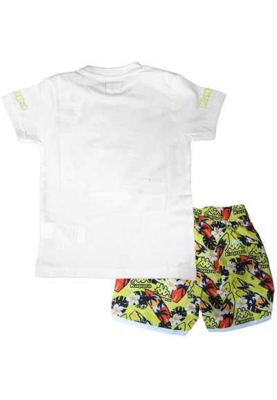 Completo kappa a T-Shirt e shorts, Bambino.  - Vendita Moda sportiva