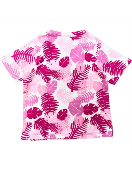 Completo t-shirt kappa, Bambina rosa.  - Vendita Moda sportiva