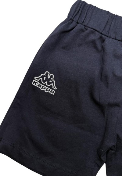 Completo kappa T-Shirt rossa e pantaloncino blu, Bambino.  - Vendita M