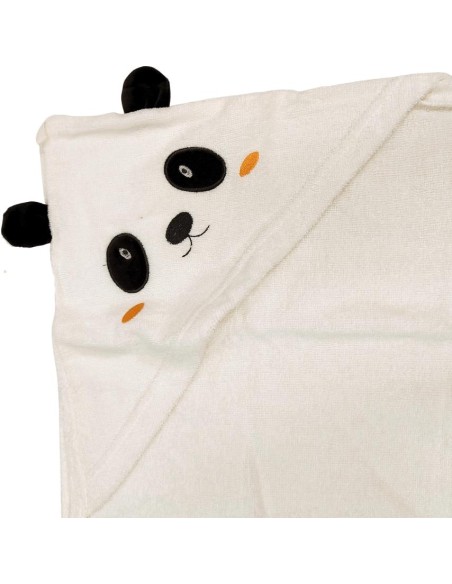 Set Coccole Panda – Accappatoio, Pantofoline e Asciugamano Baby  - Ven