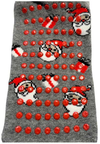 Calza Natalizia Antiscivolo 1 PAIO DAG XMAS - Fantasia Singola  - Vend