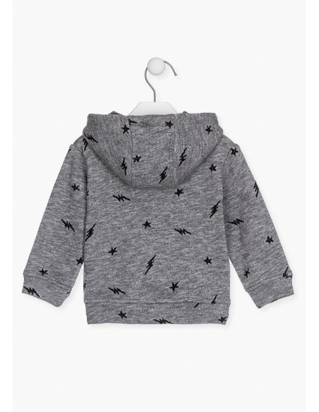 Felpa Zip Fulmine  - Vendita Moda sportiva