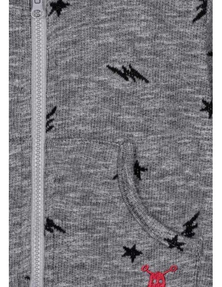 Felpa Zip Fulmine  - Vendita Moda sportiva