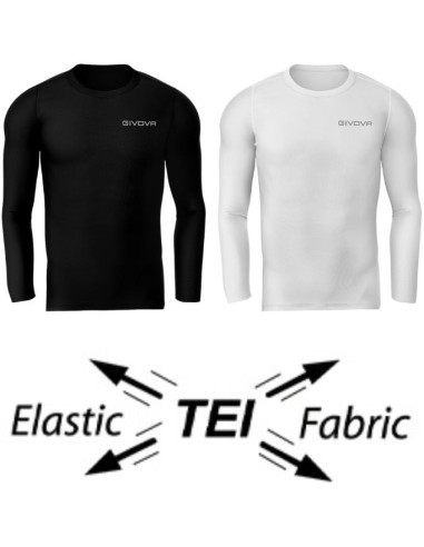 Maglia sportiva Givova termica leggera Elasticizzata corpus 3  - Vendi