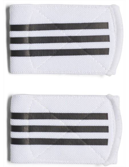 Polsini Cavigliera elastici, 2pz bianco-nere Adidas.  - Vendita Moda s