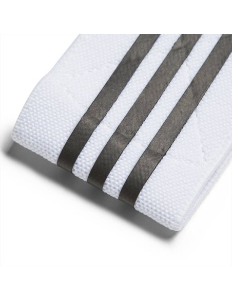 Polsini Cavigliera elastici, 2pz bianco-nere Adidas.  - Vendita Moda s