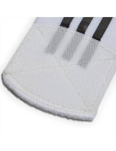 Polsini Cavigliera elastici, 2pz bianco-nere Adidas.  - Vendita Moda s