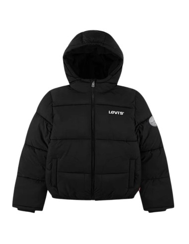 Giubbino Invernale Teen Levi's con Dettagli Iconici nero  - Vendita Mo