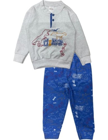 Pigiama da Bambino Avventuroso con Dinosauri - Sogni Epici per Piccoli