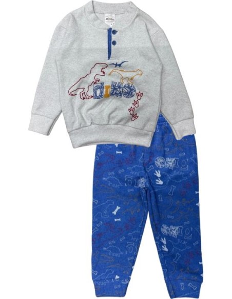 Pigiama da Bambino Avventuroso con Dinosauri - Sogni Epici per Piccoli