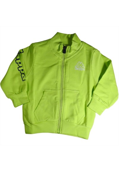 Kappa Kidz: Tuta Lime E Blu per Avventure Scintillanti  - Vendita Moda