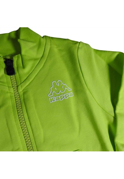 Kappa Kidz: Tuta Lime E Blu per Avventure Scintillanti  - Vendita Moda