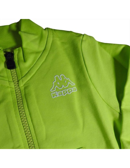 Kappa Kidz: Tuta Lime E Blu per Avventure Scintillanti  - Vendita Moda