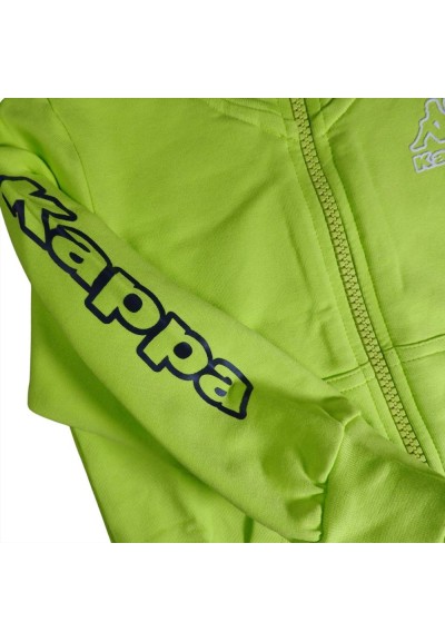Kappa Kidz: Tuta Lime E Blu per Avventure Scintillanti  - Vendita Moda
