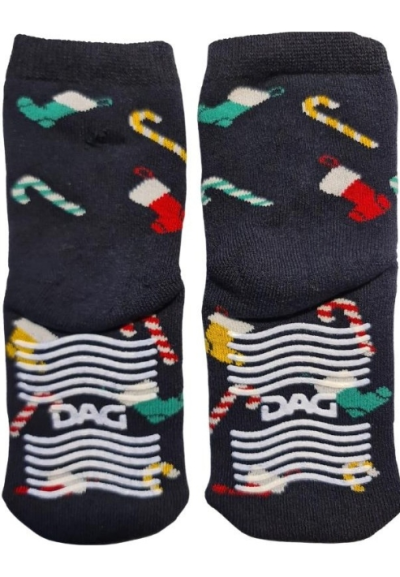 Calzini Antiscivolo Bimbi Natale SNOWY STEP - DAG  - Vendita Moda spor