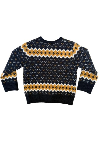 Maglioncino Birba Fiocco di Stile - Coccole nordiche  - Vendita Moda s