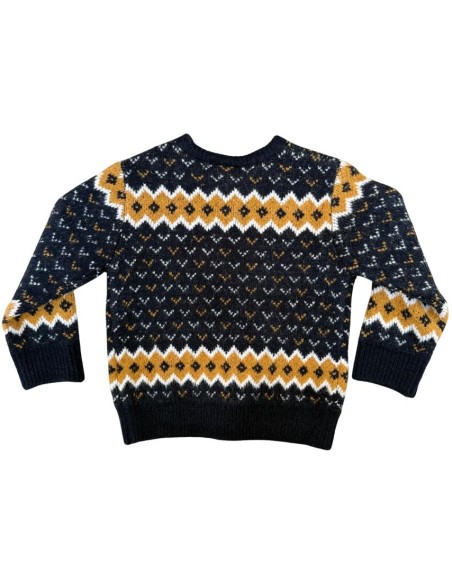 Maglioncino Birba Fiocco di Stile - Coccole nordiche  - Vendita Moda s